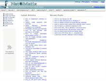 Tablet Screenshot of netomatix.com